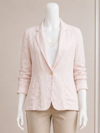 altea Milano - Leinen Blazer - rose - NEUWERTIG