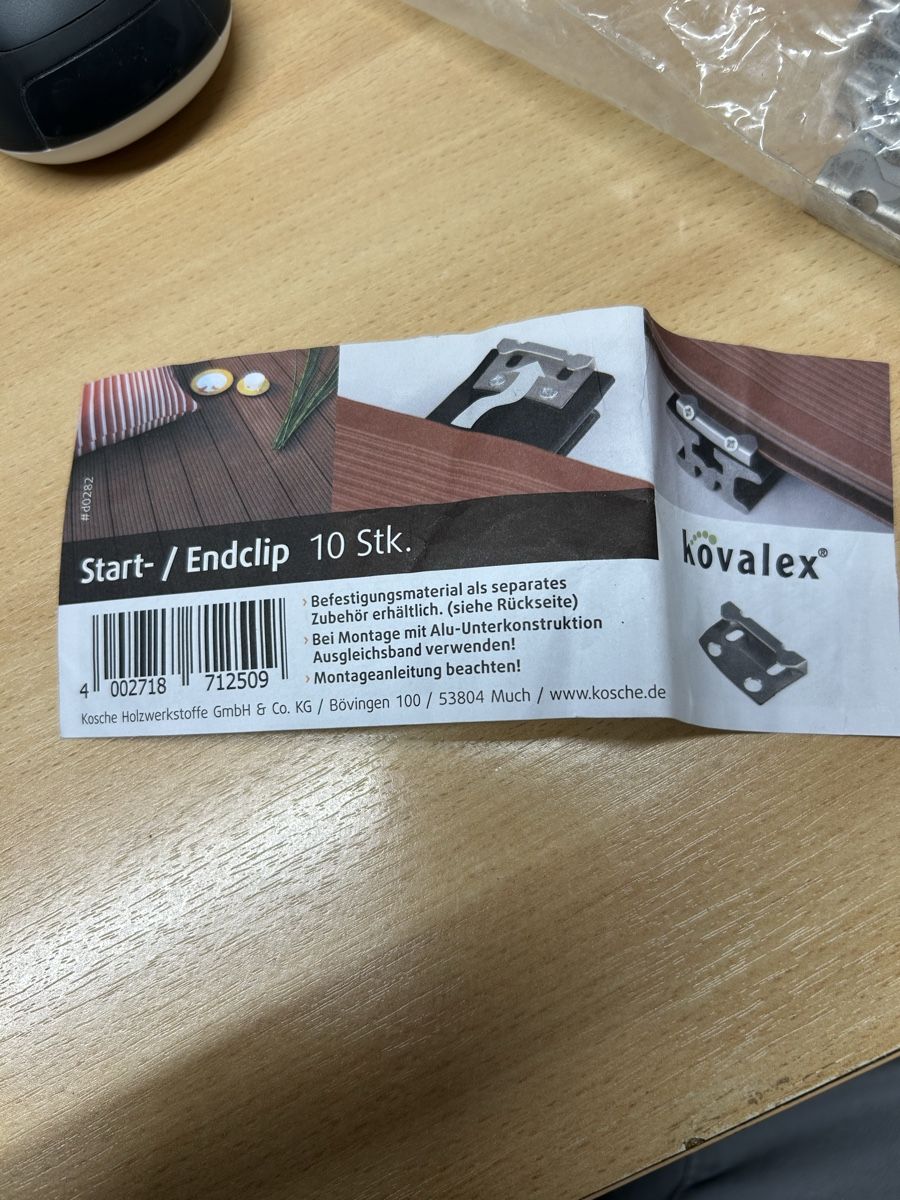 Supporti a parete: Kovalex befestigungsmaterial – Nuovo (secondo la descrizione) da Oberstammheim venduto da Dbsound24