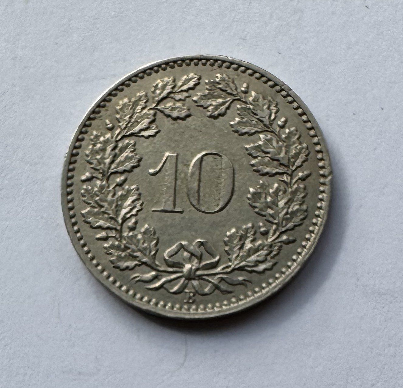 Tutti le monete: 1881 10 Rappen -unz – Usato da Kirchberg SG venduto da Helveticus00 1
