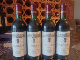 4 Fl. Cantelaube, Bordeaux Supérieure, Jahrgang 1983