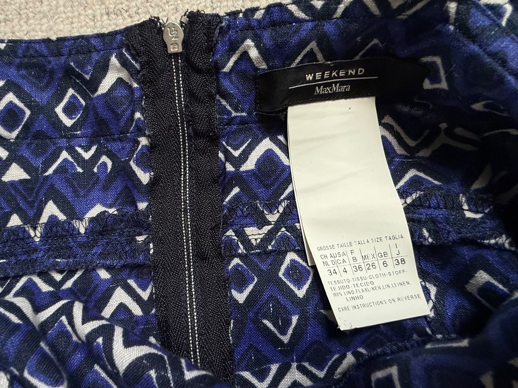 Max Mara Kleider: Robe lin 2013  Kleid  " Week-end MaxMara " 36 F – Neu (gemäss Beschreibung) aus Echandens von pepite30 4