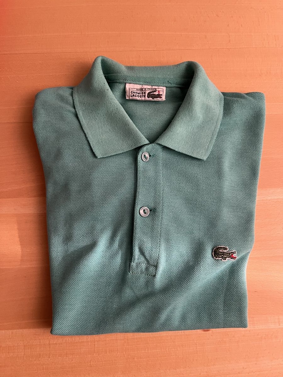 Lacoste Magliette Polo: Original Lacoste Polohemd grün  – Usato da St. Gallen venduto da Tin_ksbg