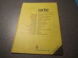 Orte Schweizer Literaturzeitschrift 06
