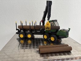 Bruder John Deere Rückezug Forstfahrzeug gebraucht
