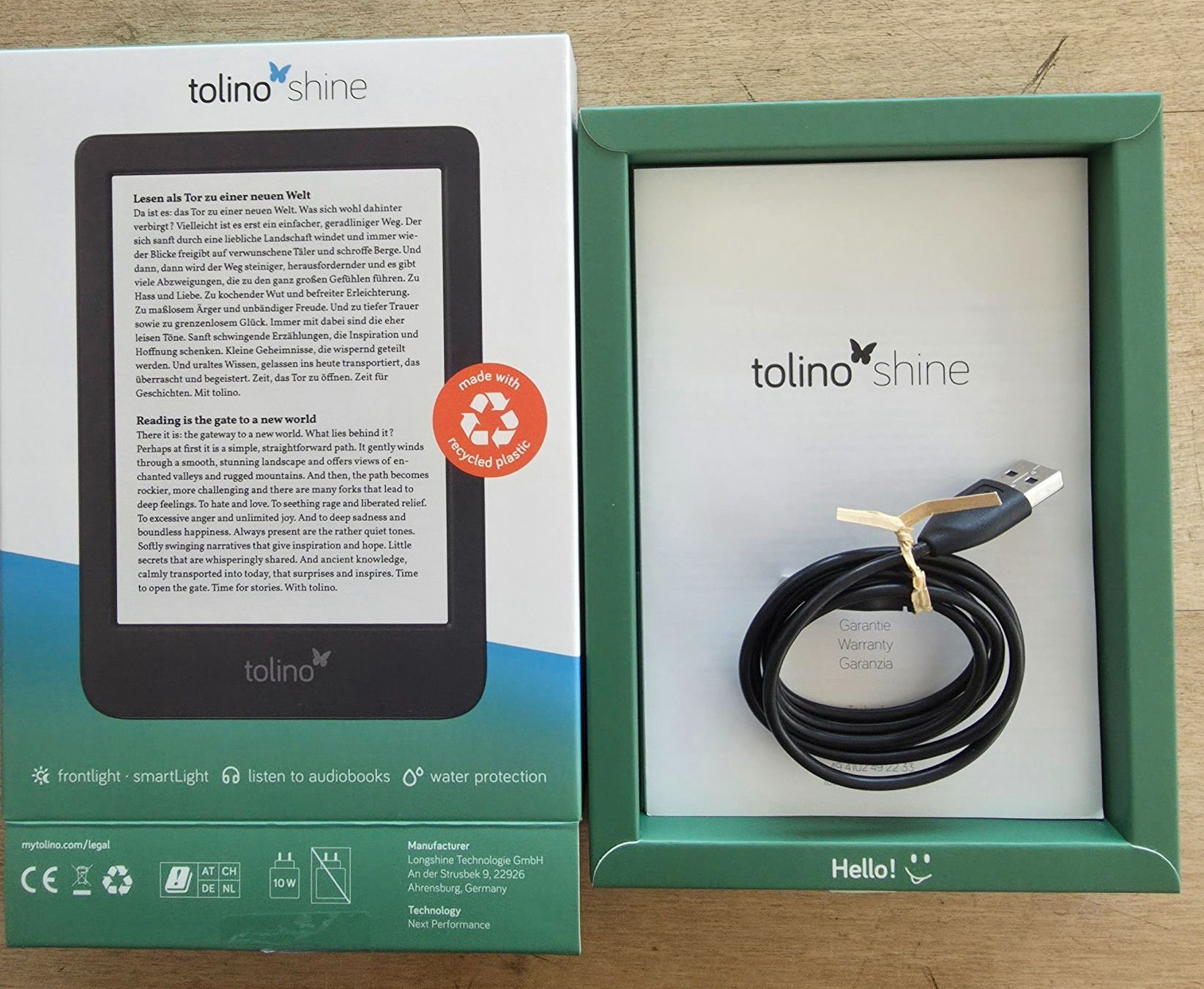Tolino Tablet PC: Tolino Shine E-Book Reader 5. Generation – Neu (gemäss Beschreibung) aus Erlach von Shawana 3