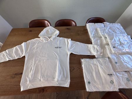11x  Legacy Hoodie weiss Grösse L