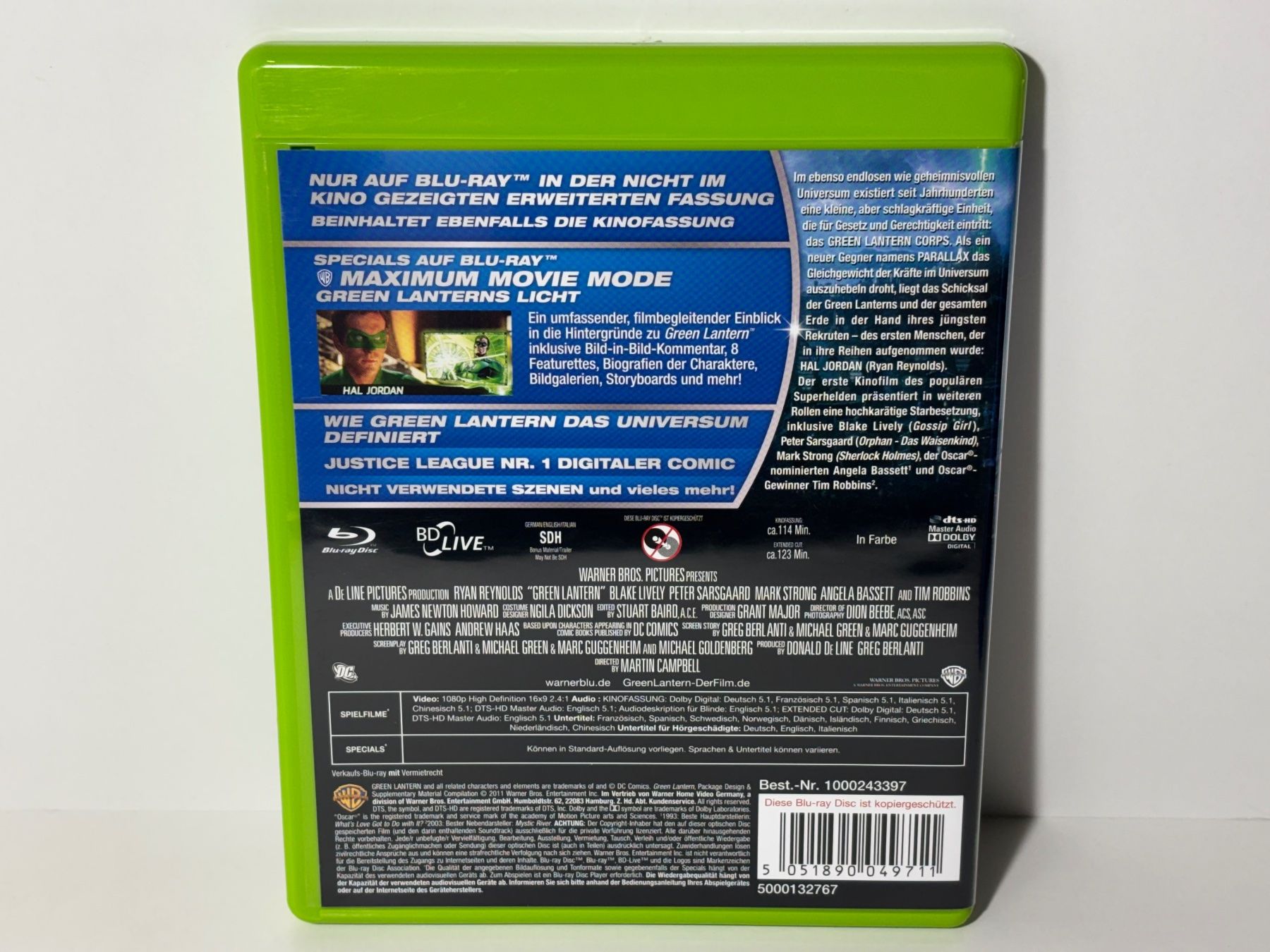 Tutti i DVDs: Green Lantern Blu Ray – Usato da Wilderswil venduto da Sstriker 1