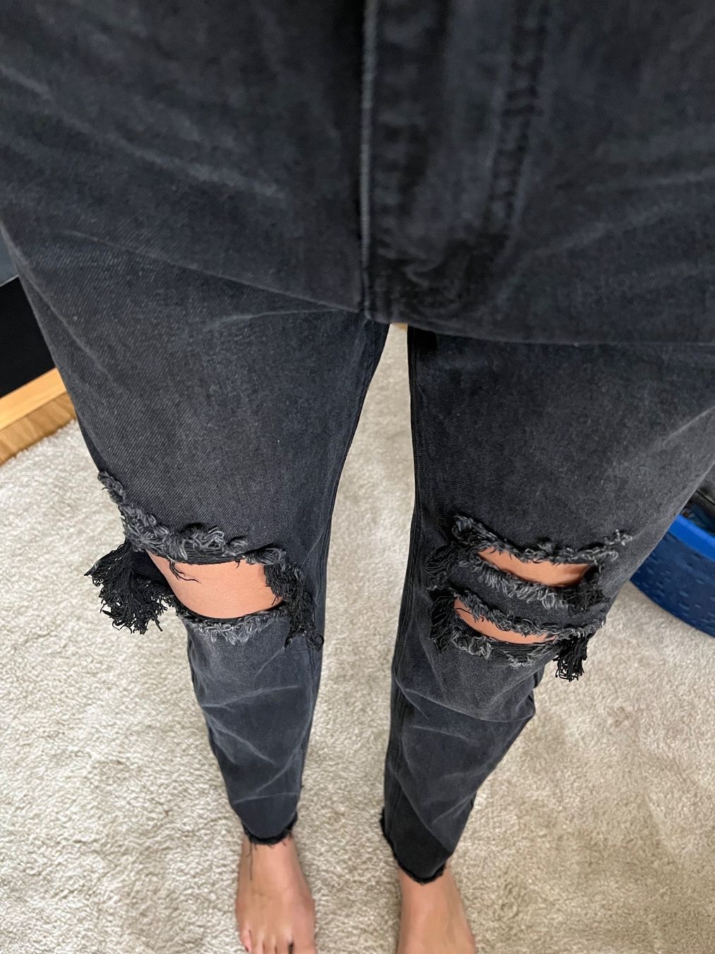 Shein Jeans: Jeans noir Shein / taille M – Neu (gemäss Beschreibung) aus Charmey (Gruyère) von ya_12 1