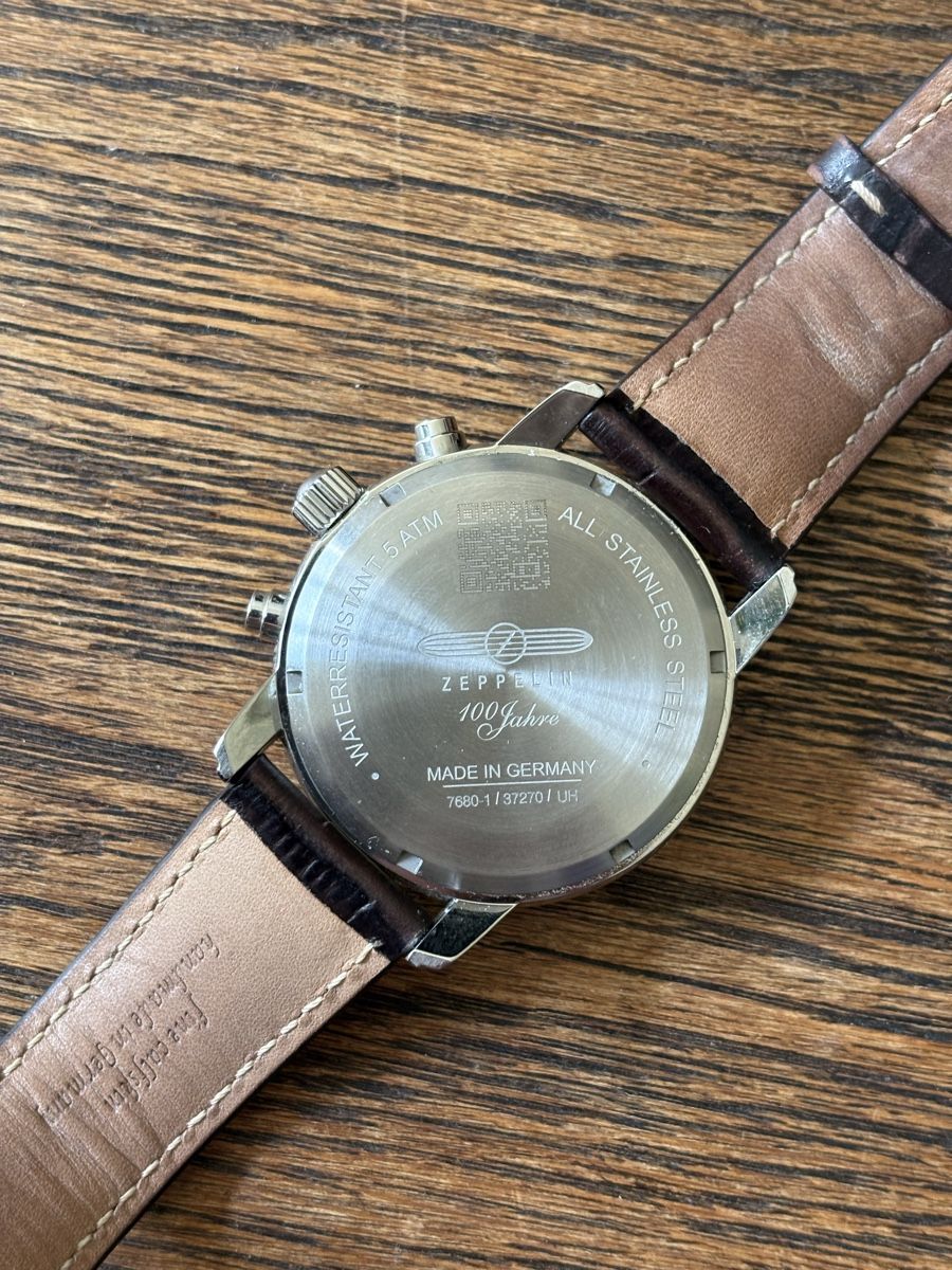 Zeppelin Orologi: Zeppelin Chronograph Uhr 100 Jahre – Usato da Basel venduto da ewa_wh8j 1