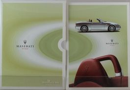 PROSPEKT | MASERATI SPYDER 4.2 V8 - TYP M138  | AB 2001