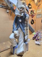 Casades Figur, Clown, Porzellan 30cm (D1)