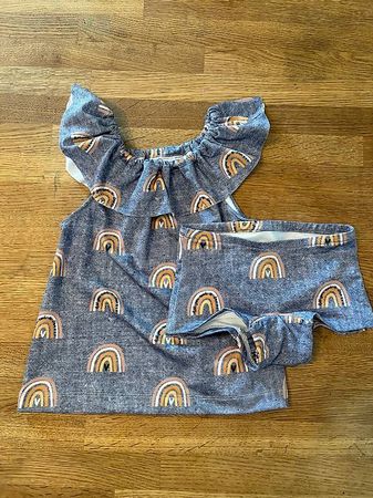 Handemade Badekleid Gr. 104