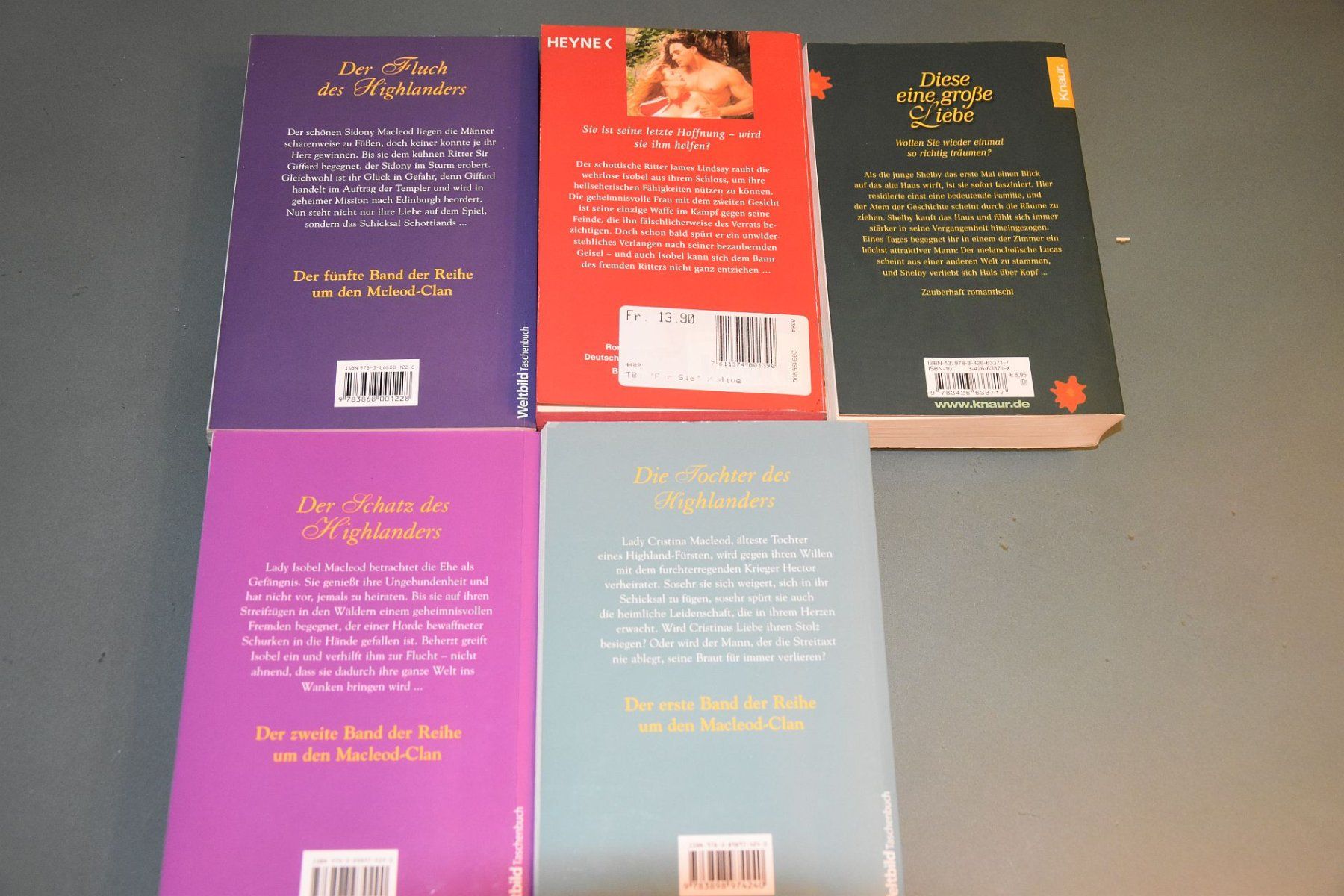Libri: 5 dicke Liebesromane! – Usato da Liestal venduto da estreiter 2