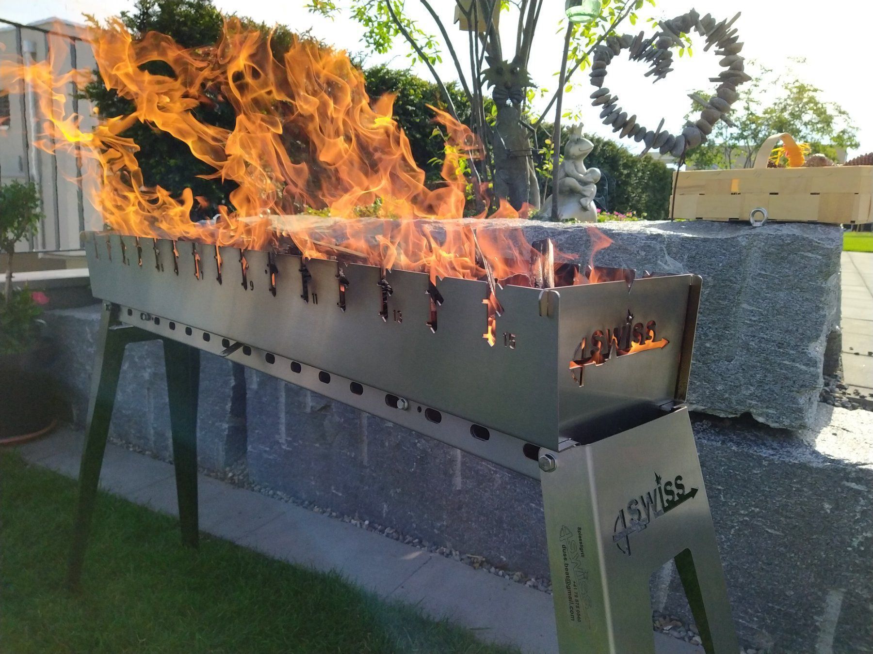 Grills: SWISS Spiessligrill Basispaket - nachhaltig & langlebig – Neu und originalverpackt aus Sempach von DussBe6204 2