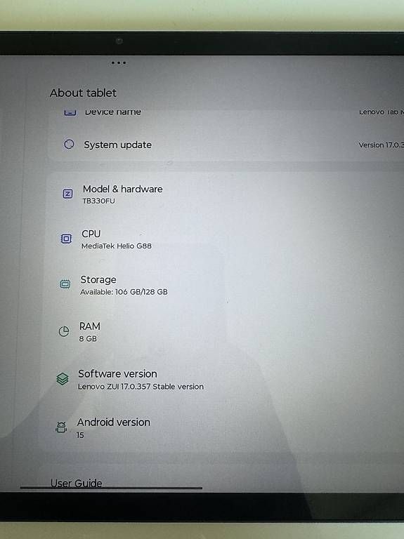 Tablet PC: Tablette Lenovo tabm11 – Gebraucht aus St-Imier von Swann-Thommen 2
