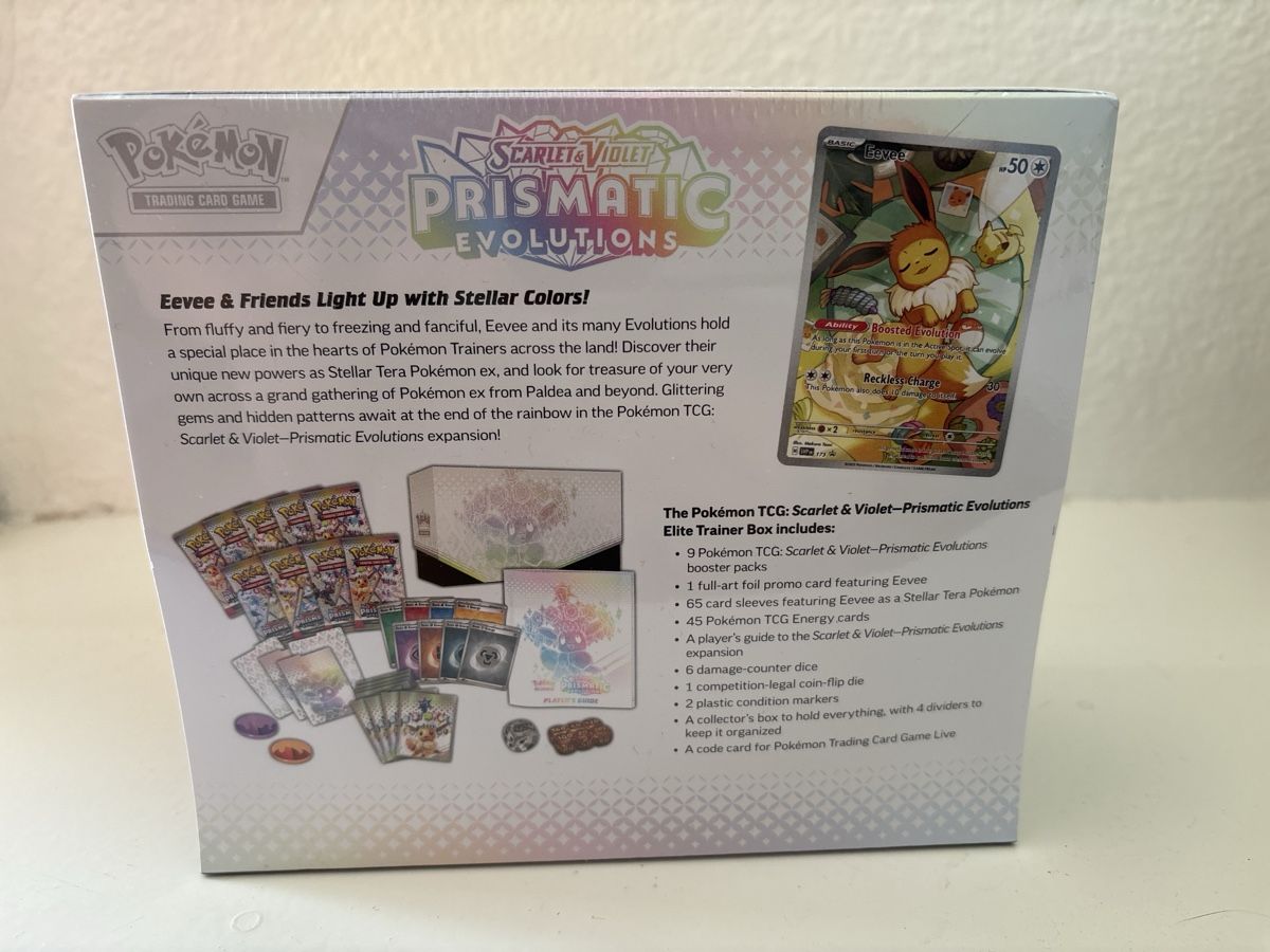 Pokémon Cartes à collectionner: Pokémon Prismatic Evolutions Etb OVP Englisch – Neuf avec emballage d'origine à Basel par AufeinenBlick 1