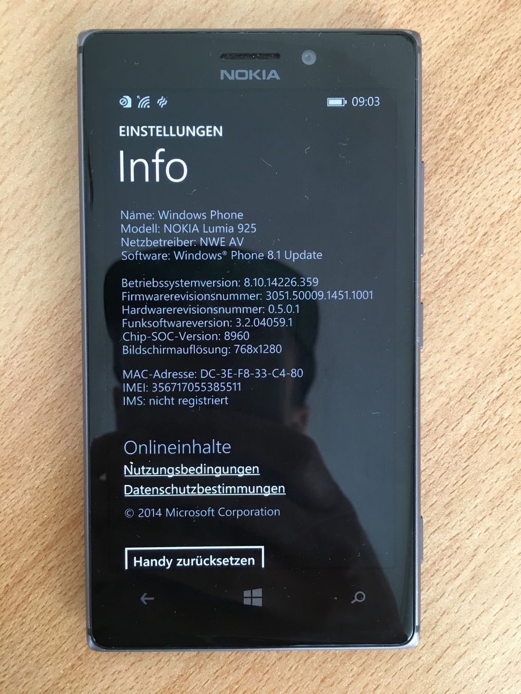 Nokia Telefoni cellulari / Smartphones: Nokia Lumia 925 Windows Handy – Usato da Flawil venduto da rcnkr 3