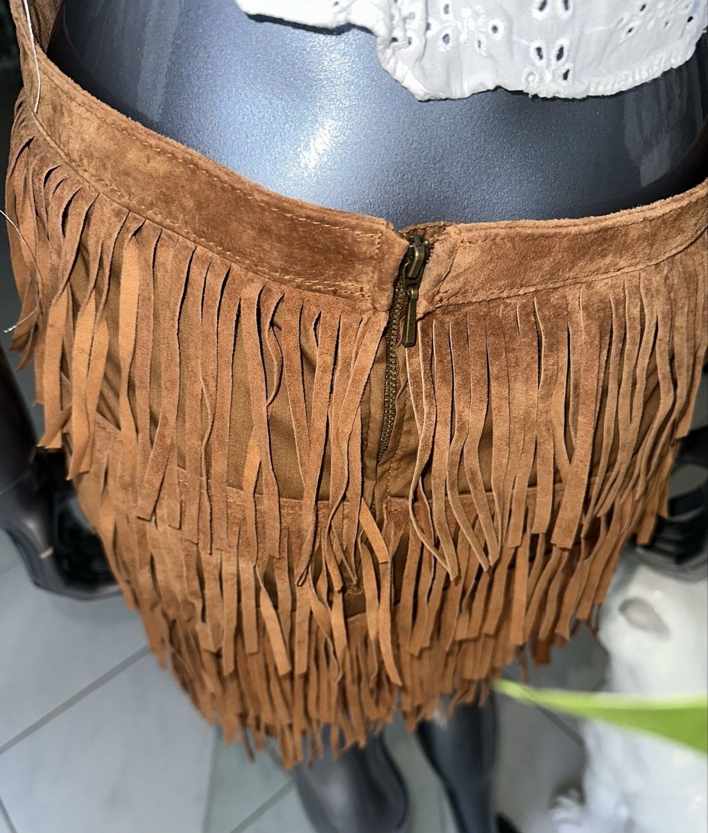 Zara Röcke: ZARA ROCK GR. L LEDER  – Gebraucht aus Unteraegeri von MH203 6
