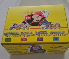 Disney Club TV 90 er Vintage Sammel Box Retro