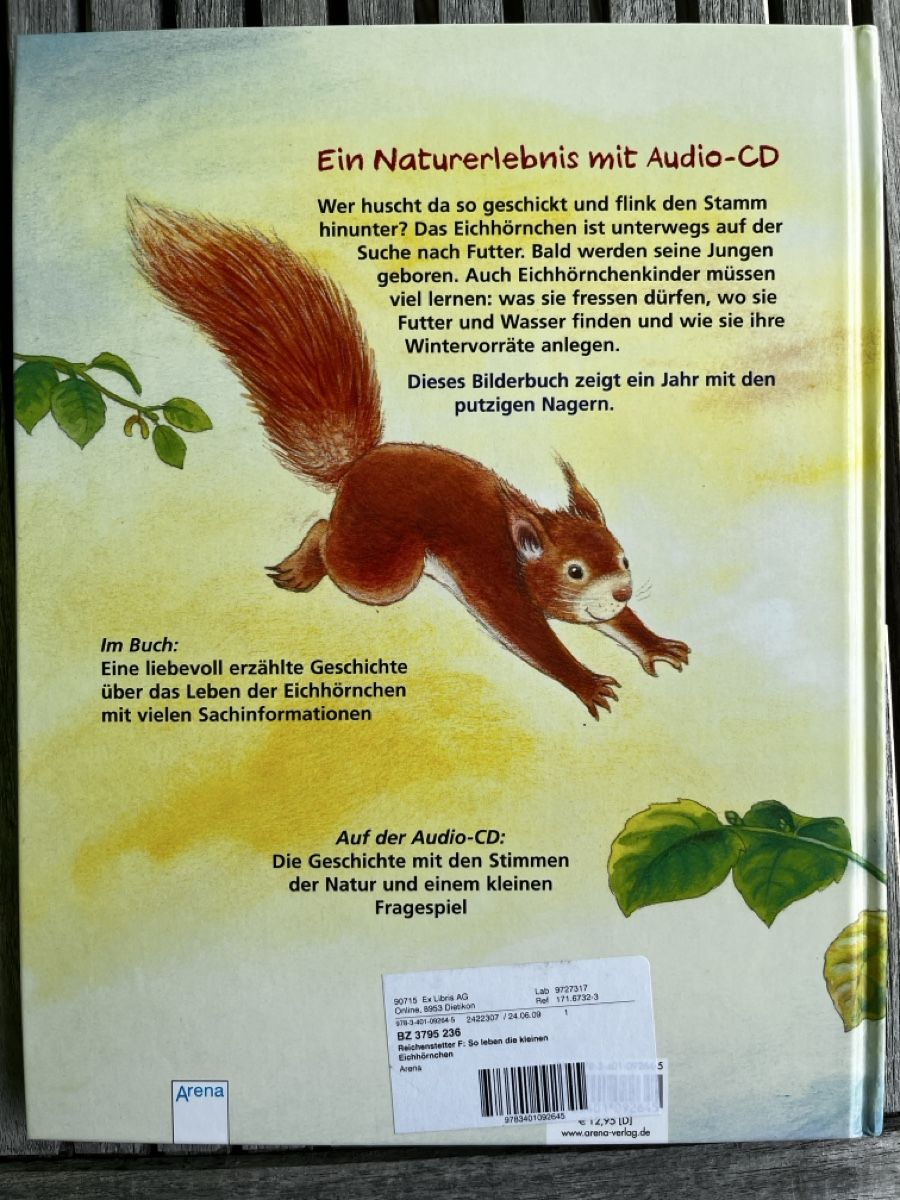 Libri: Buch So leben die kleinen Eichhörnchen mit Cd  – Usato da Winterthur venduto da Sabbia99 1
