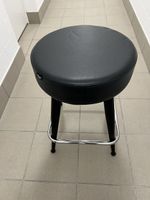 StylGame Barhocker, Leder, Schwarz, Top Zustand, 60cm
