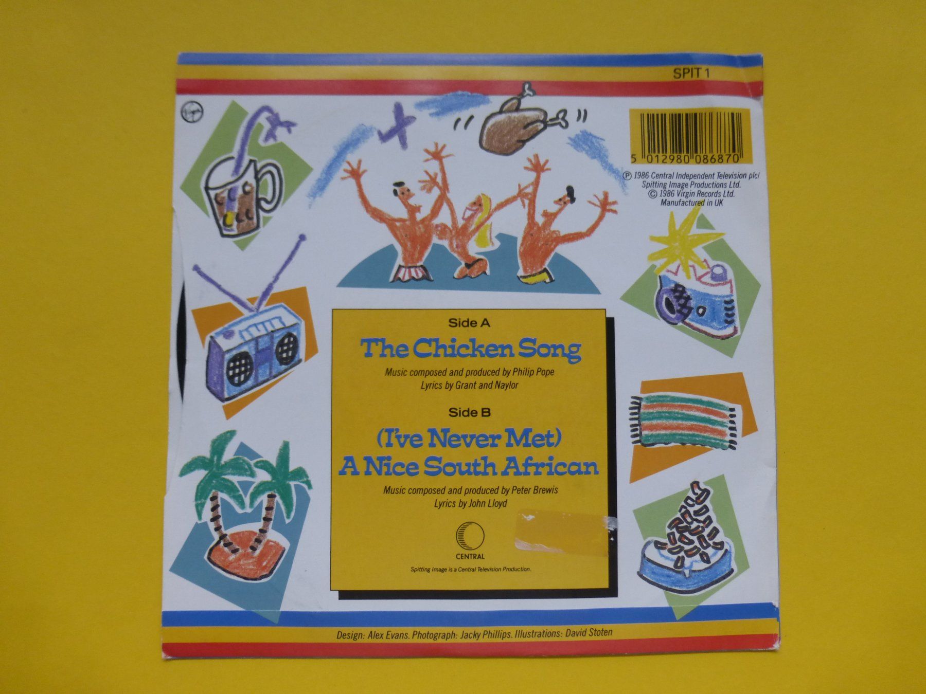 Vinyles: Spitting Image – The Chicken Song – D'occasion à Zürich par Swiss57 1
