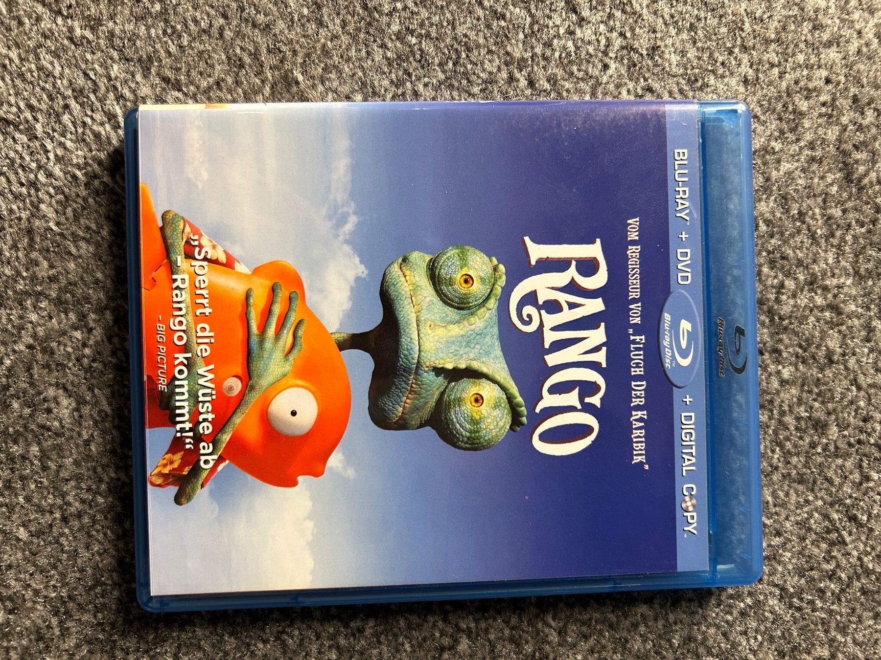 Alle DVDs: Rango Bluray – Gebraucht aus Hinwil von Mbaumann1