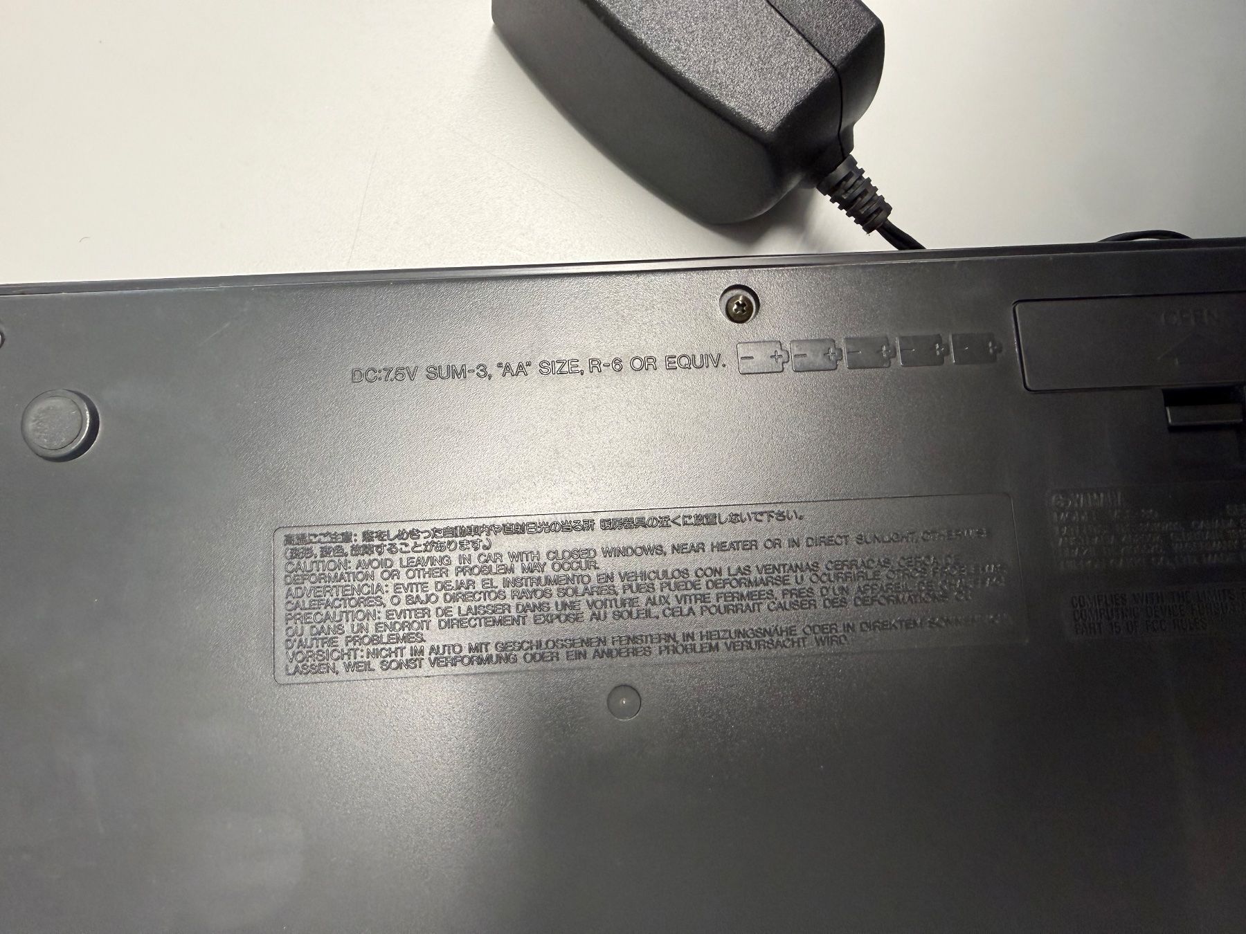 Yamaha Musikinstrumente: Yamaha VSS-30 Digited Voice Sampler – Gebraucht aus Gümligen von Brocki-Reimal-Stift 3