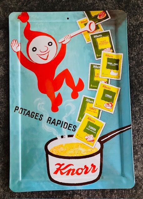 Knorr Insegne: Knorr Metalltafeln – Nuovo e nell'imballaggio originale da Leytron venduto da agastache57 2