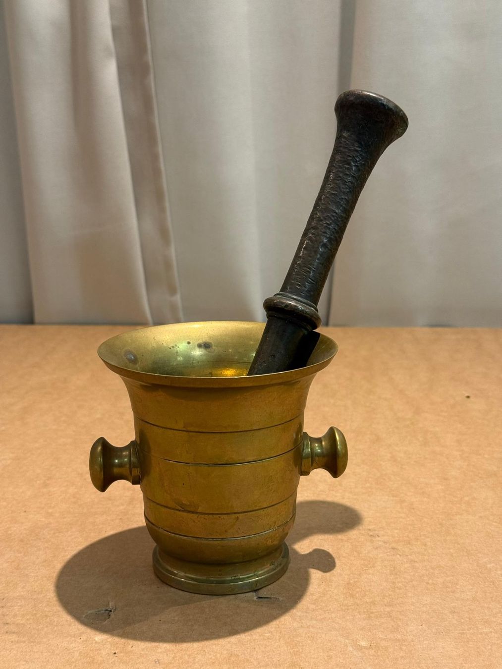 Altro per cucinare: Antiker Mörser mit Stössel, Bronze/Messing – Usato da Zofingen venduto da GrosisWonderkeller