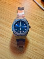 Paul Rich - Cadran bleu - Bracelet acier - À réparer