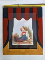 Original Gildeclown "Die grosse Bekanntschaft" gerahmt