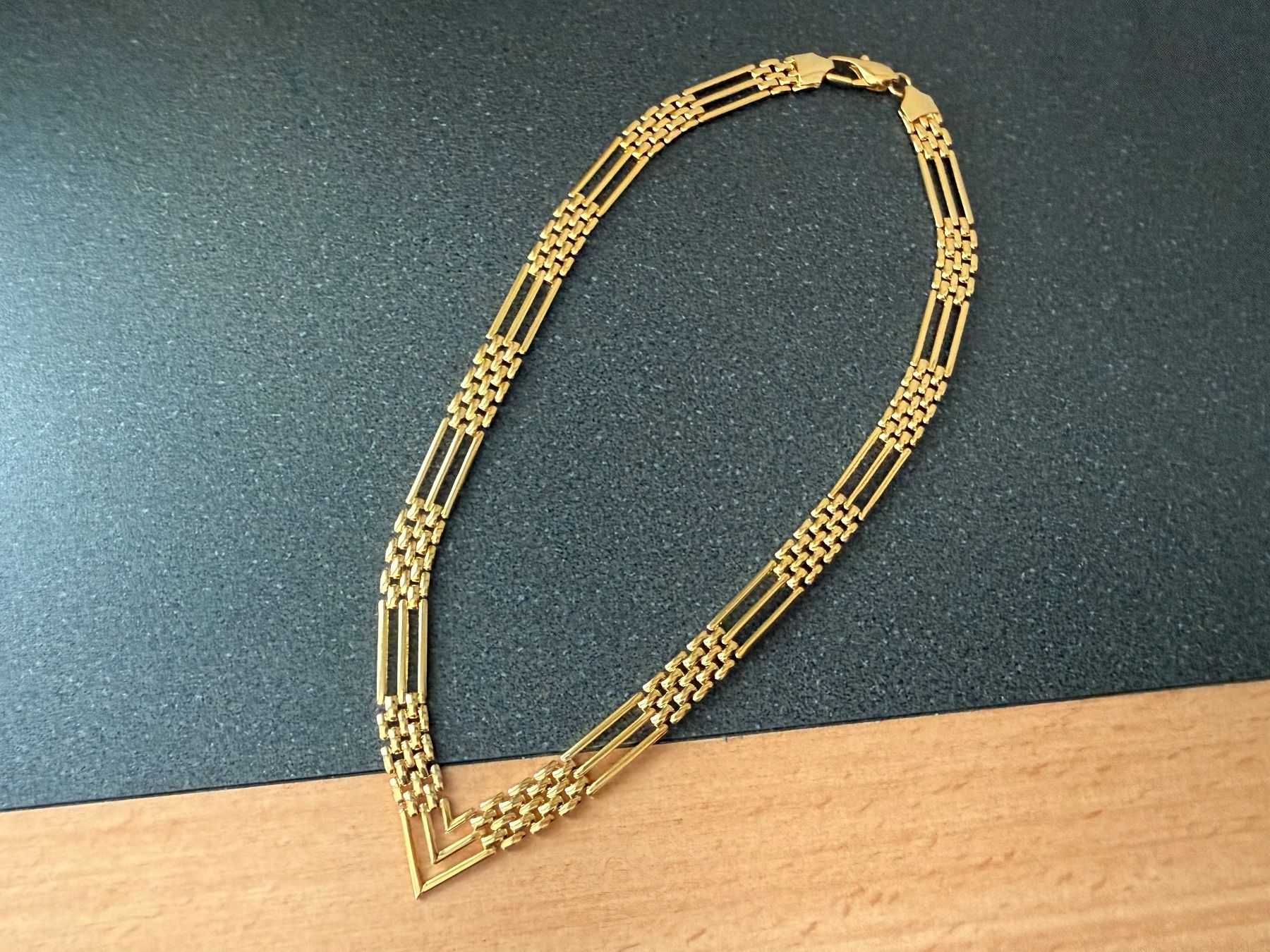 Catenine: Vintage Halskette Goldfarbe – Usato da Lamone venduto da LaCantinaMagica 1
