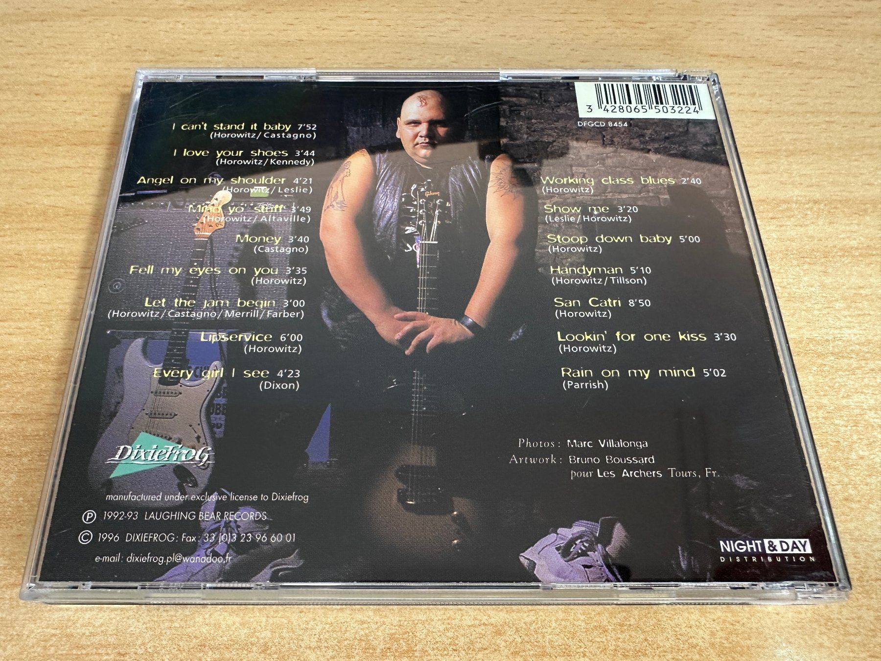 CD: X0 Popa Chubby – The First Cuts – Usato da Rikon im Tösstal venduto da Alpenmutz 1