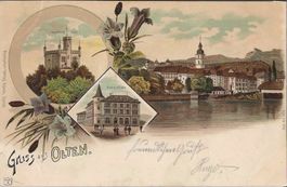 Karte Olten (Postgebäude 1900)