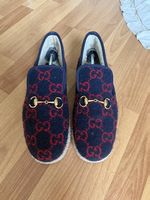 Gucci Loafers mit Lammfell Größe 43