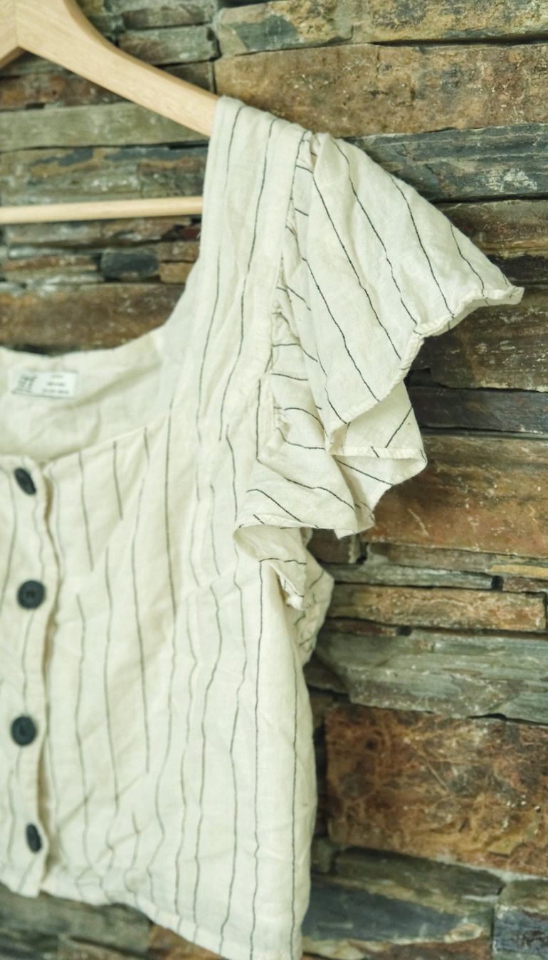 Zara T-shirt: T-Shirt Bluse Gr. L Zara – Nuovo (secondo la descrizione) da Winkel venduto da man_2qfr 2