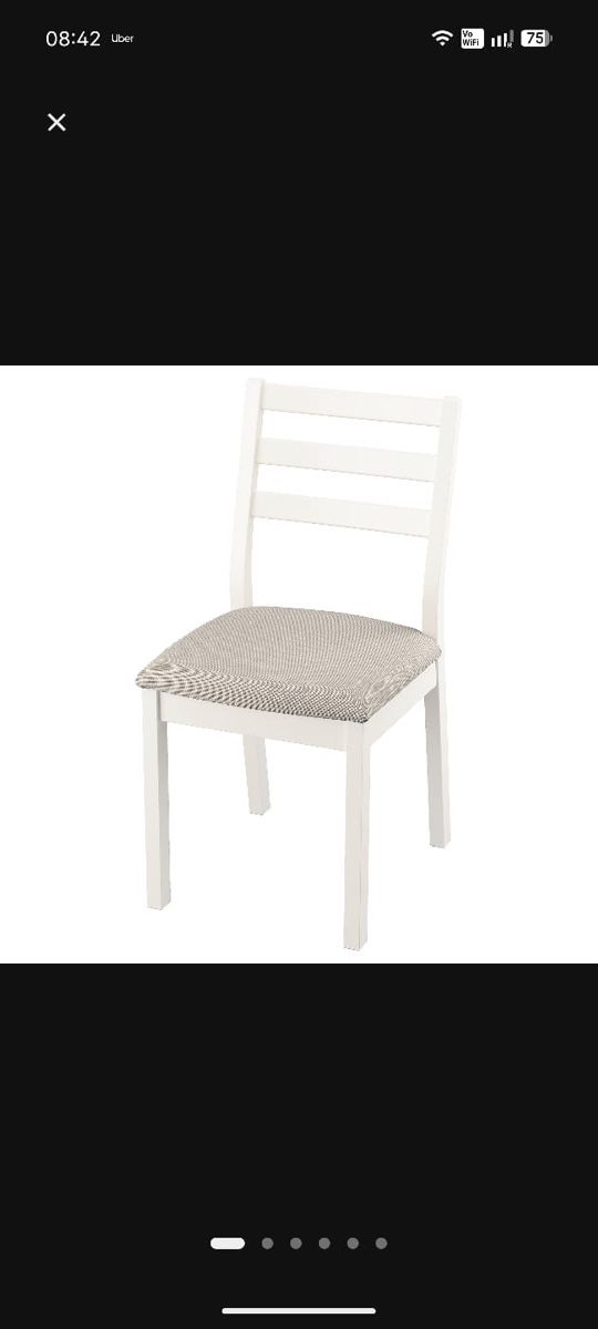 Set de table et chaises: TONSTAD Extendable Table 140/196x85 cm White – Neuf (Voir description) à Schwerzenbach par Thia 4