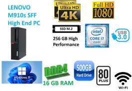 PC Lenovo M710S/M910S SFF i7 16GB+256GB SSD/500GB HD