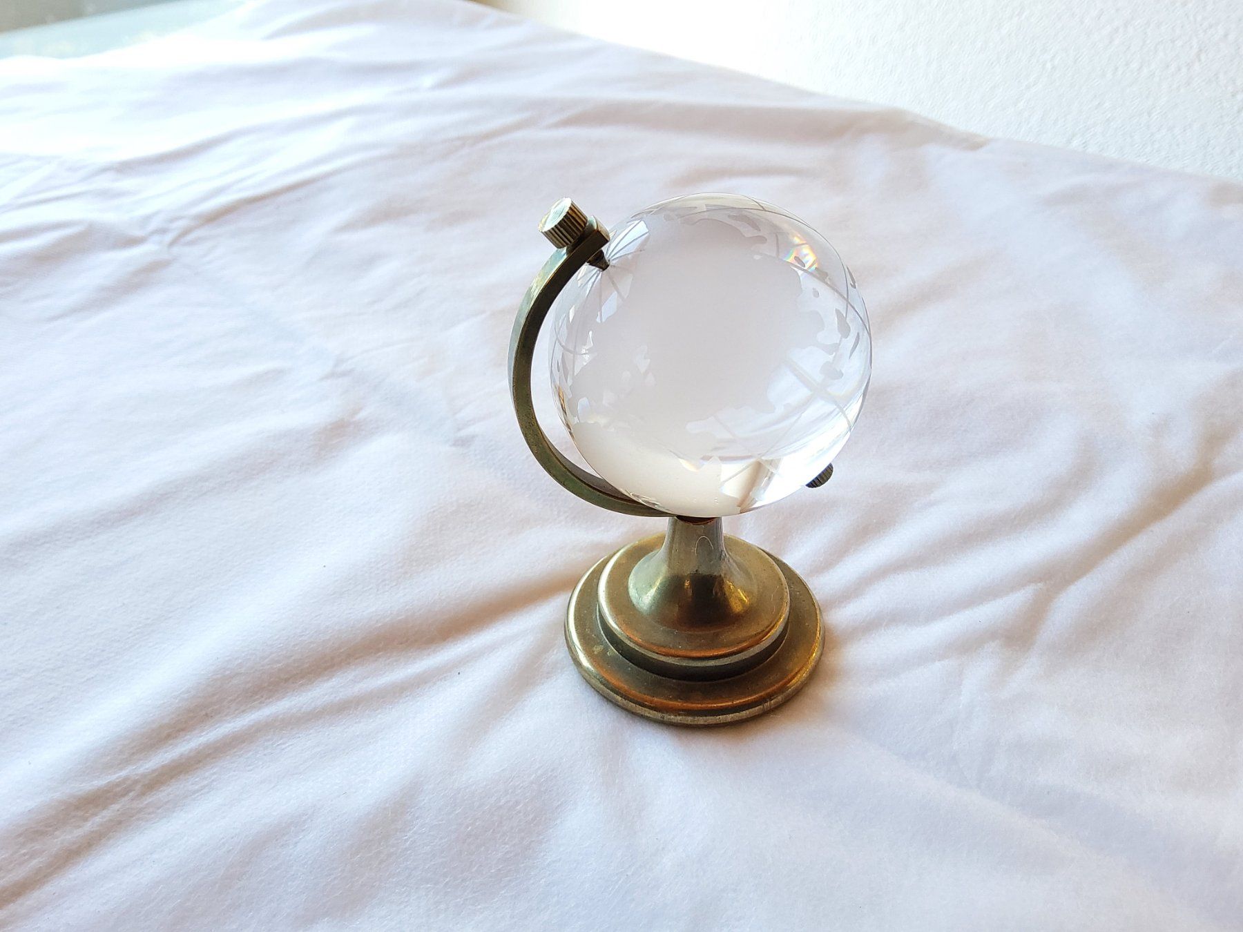 Altro in Decorazioni & Accessori: Mini globe terrestre en verre vintage  – Usato da Malleray venduto da Broc-antique 1