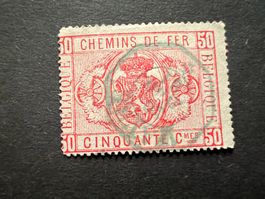 Belgien Bahnmarke ca. 1895 gest. (2500)