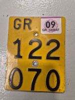 Mofa Töffli Nummer GR 122 070