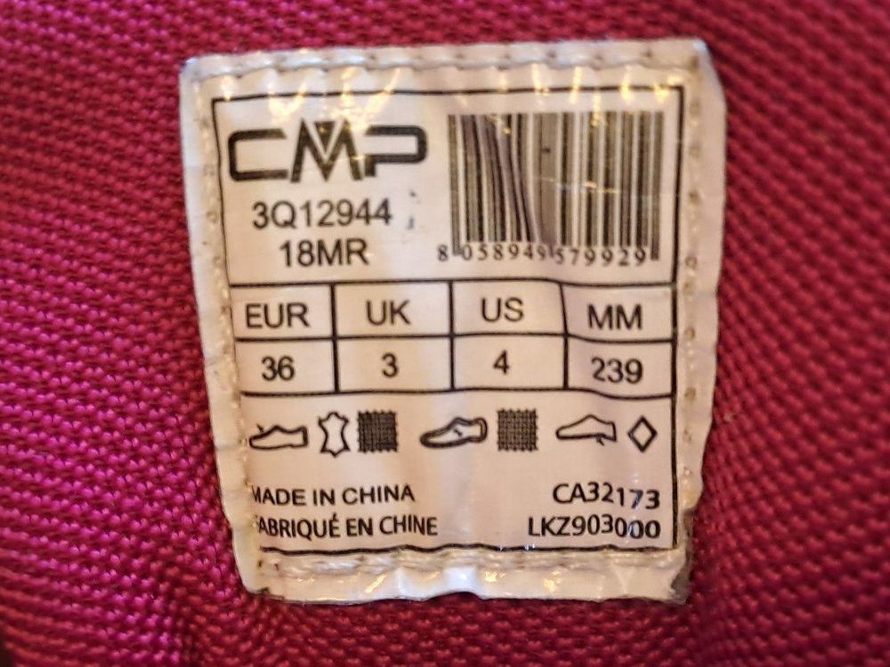 CMP Scarpe per ragazzi: CMP Campagnolo Wanderschuhe – Grösse 36 – Usato da Zürich venduto da msharon 3