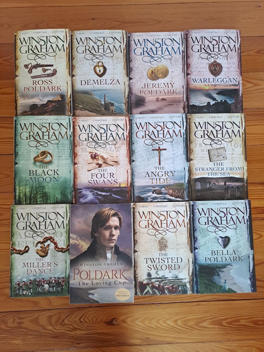 Livres: Poldark serie completa - Winston Graham – Neuf (Voir description) à Breno par ann_rbw5 2