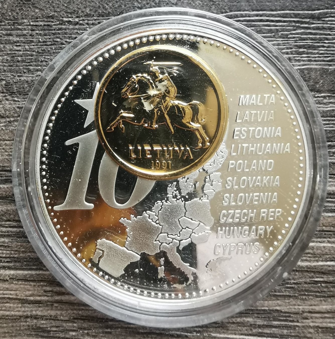 Medaillen: Médaille New Euro Countries 2006 – Gebraucht aus Cousset von Patricio77