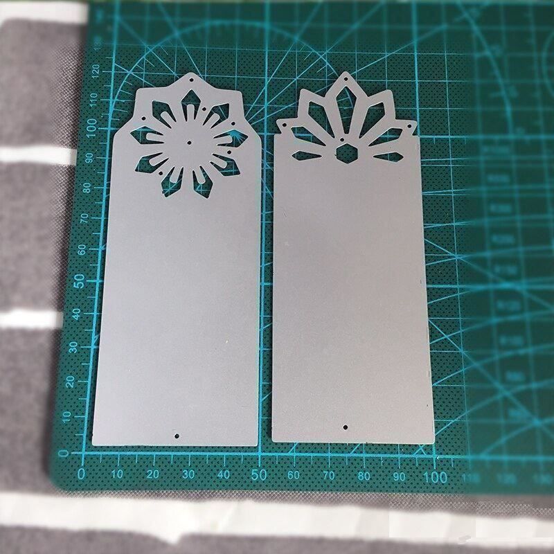 Schablonen: BLUME LESEZEICHEN 2er-SET STANZSCHABLONE – Neu und originalverpackt aus Affoltern am Albis von scrapbooking 2