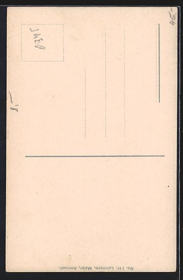 Cartoline postali: Herisau, Bahnhofstrasse mit Blick auf da – Usato da Berlin venduto da bartko-reher 1