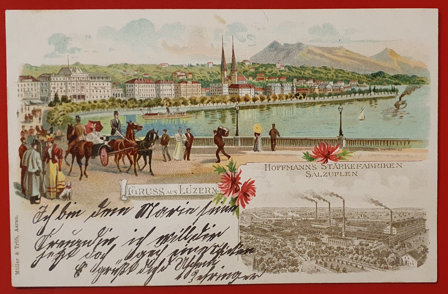 Cartoline postali: Gruss aus Luzern – Usato da Kreuzlingen venduto da Rschweiz1