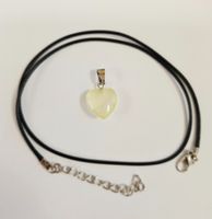 Neu! Herz Anhänger mit Kette - Charm Anhänger