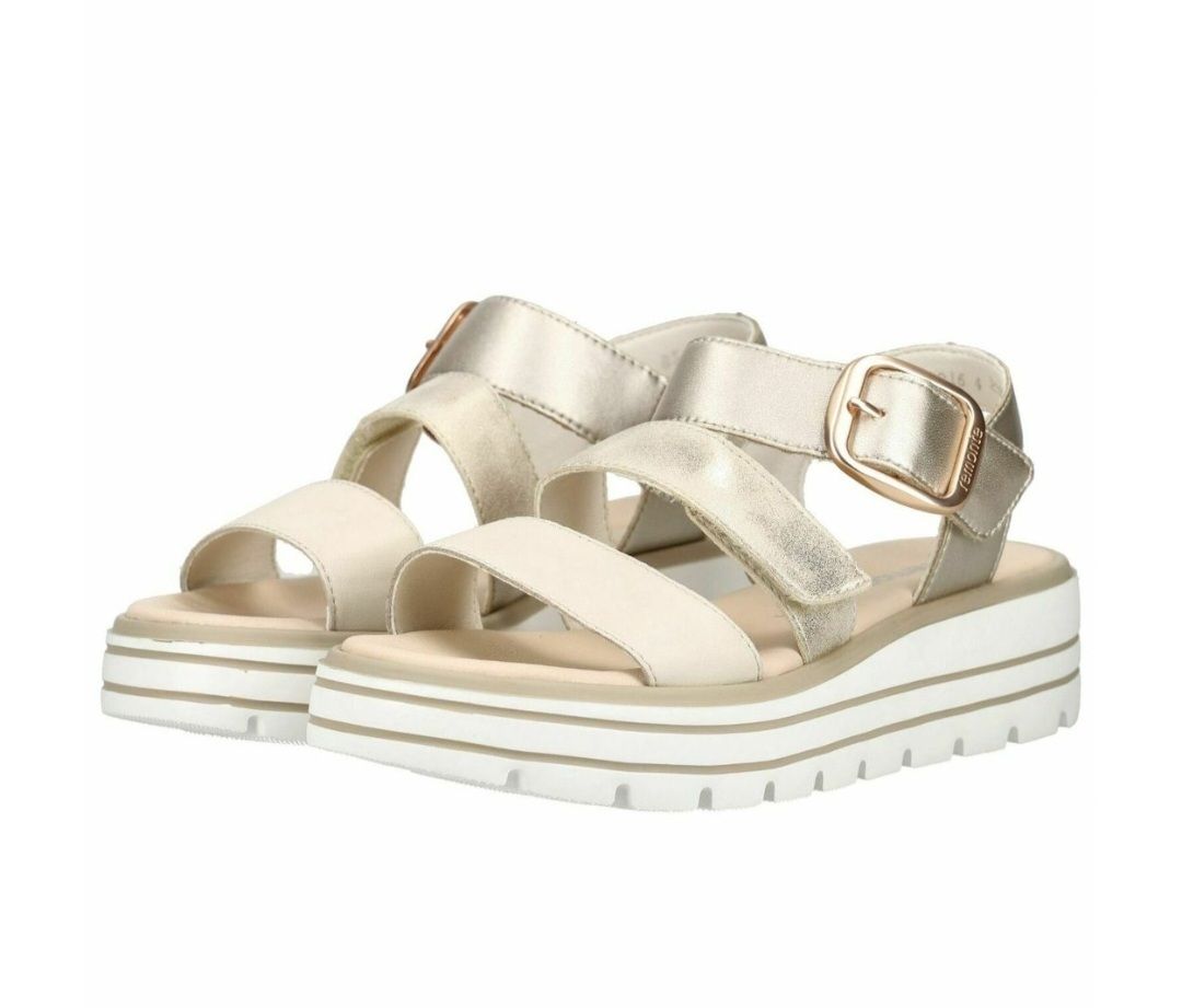 Damenschuhe: Remonte Sandale Gr. 39 mit Klett – Neu (gemäss Beschreibung) aus Sursee von M_Z 1